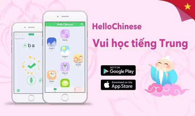 App học tiếng Trung - Hello Chinese