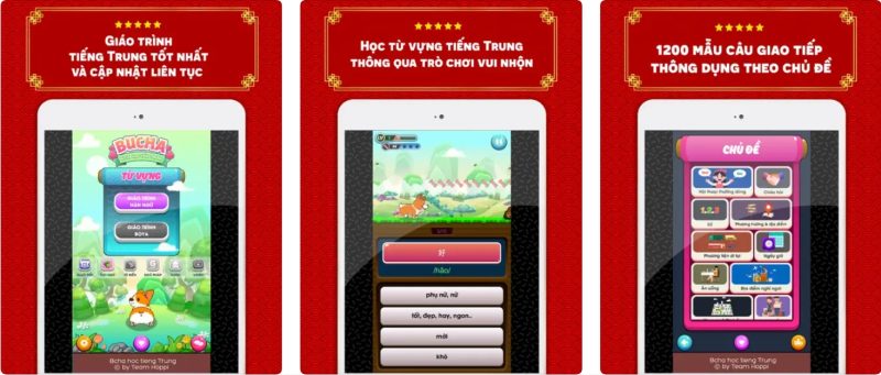 Ưu điểm của app Bucha - Học tiếng Trung Mandarin