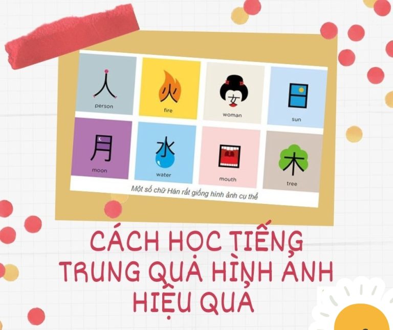 Học tiếng Trung qua hình ảnh, lợi ích và hiệu quả hơn bạn nghĩ
