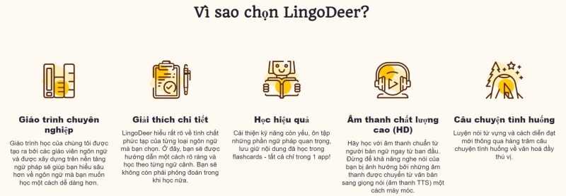Vì sao nên chọn LingoDeer?