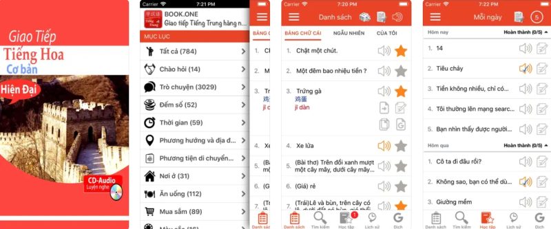 Ưu điểm của App tiếng Trung giao tiếp mỗi ngày