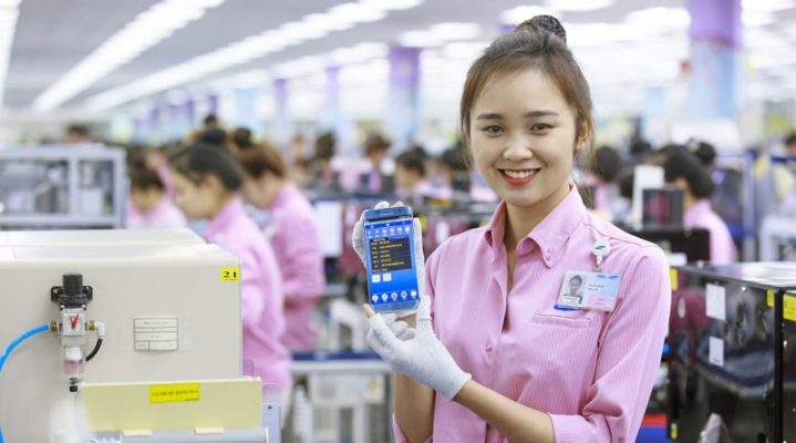 XKLĐ Đài Loan cho nữ - Sản xuất linh kiện điện tử