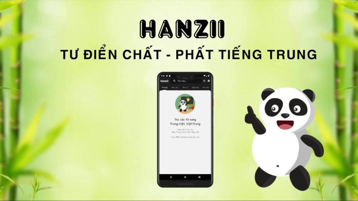 Bạn có thể tra cứu từ vựng, ngữ pháp và ví dụ minh họa trên Hanzii