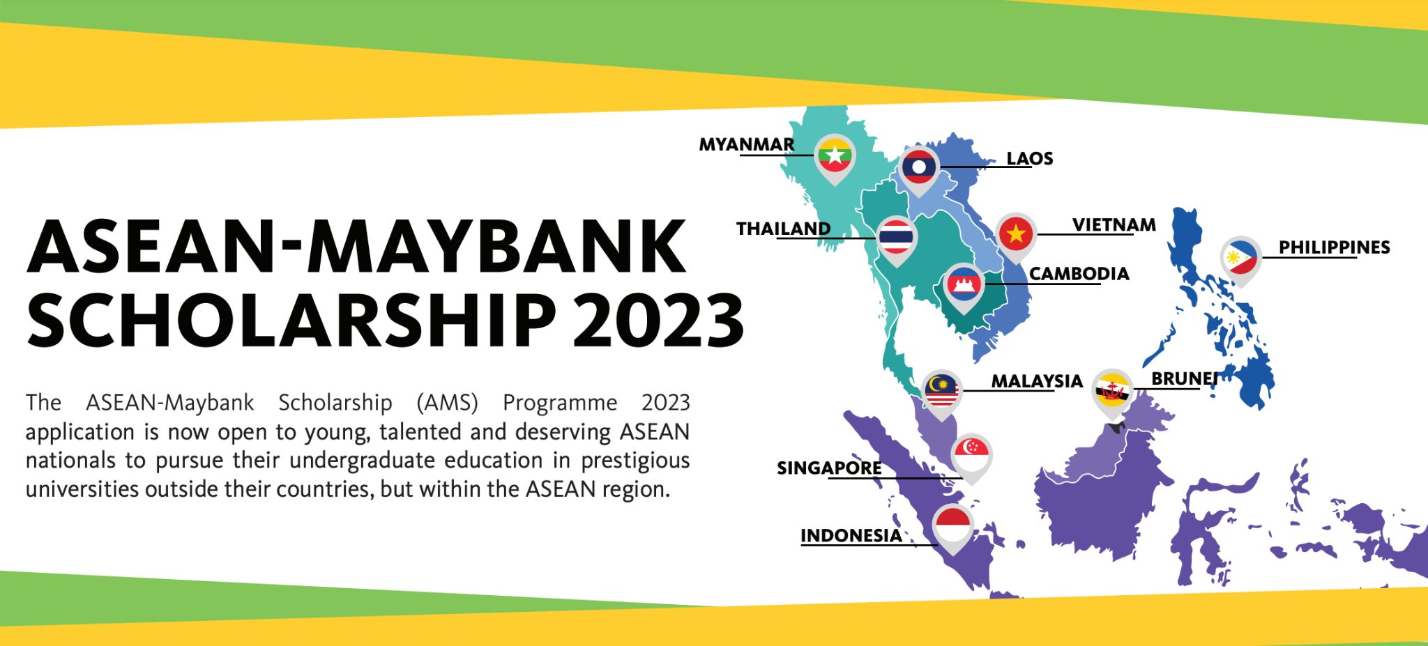 Học bổng toàn phần ASEAN được trao cho những du học sinh có thành tích học tập xuất sắc 