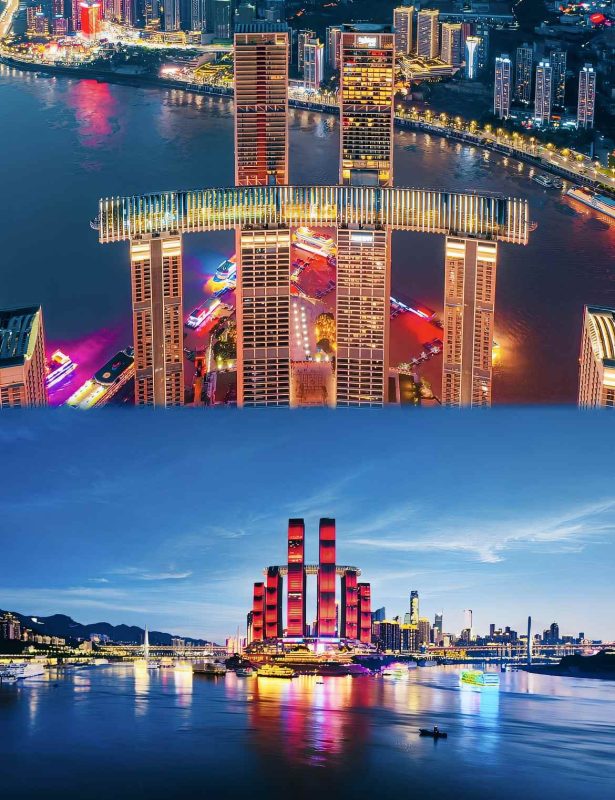 Raffles City Chongqing - Toà nhà nằm ngang cao nhất thế giới 