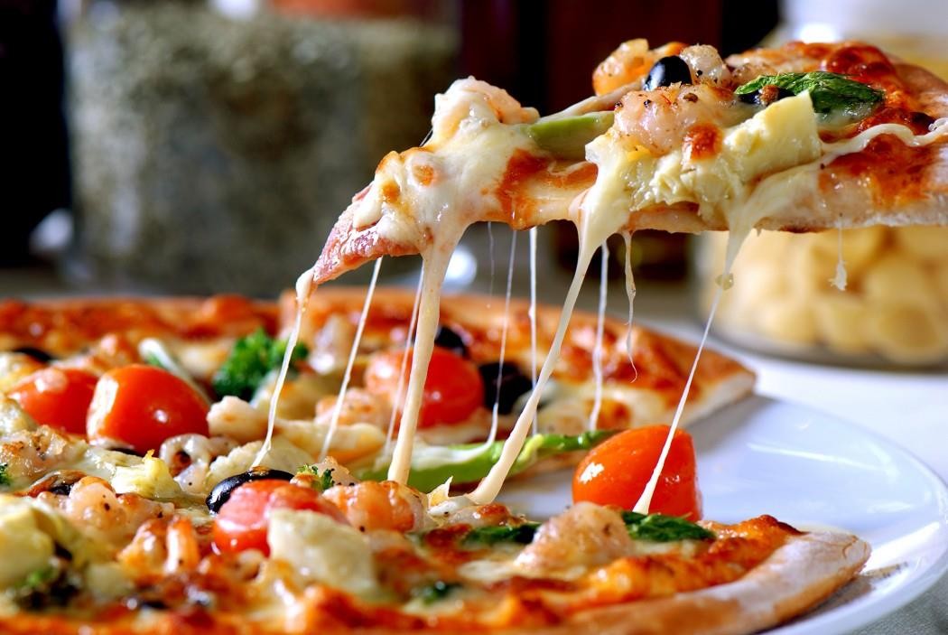 Pizza là tinh hoa ẩm thực của đất nước Ý 
